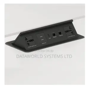 Black Pop-Up Multifunction Socket