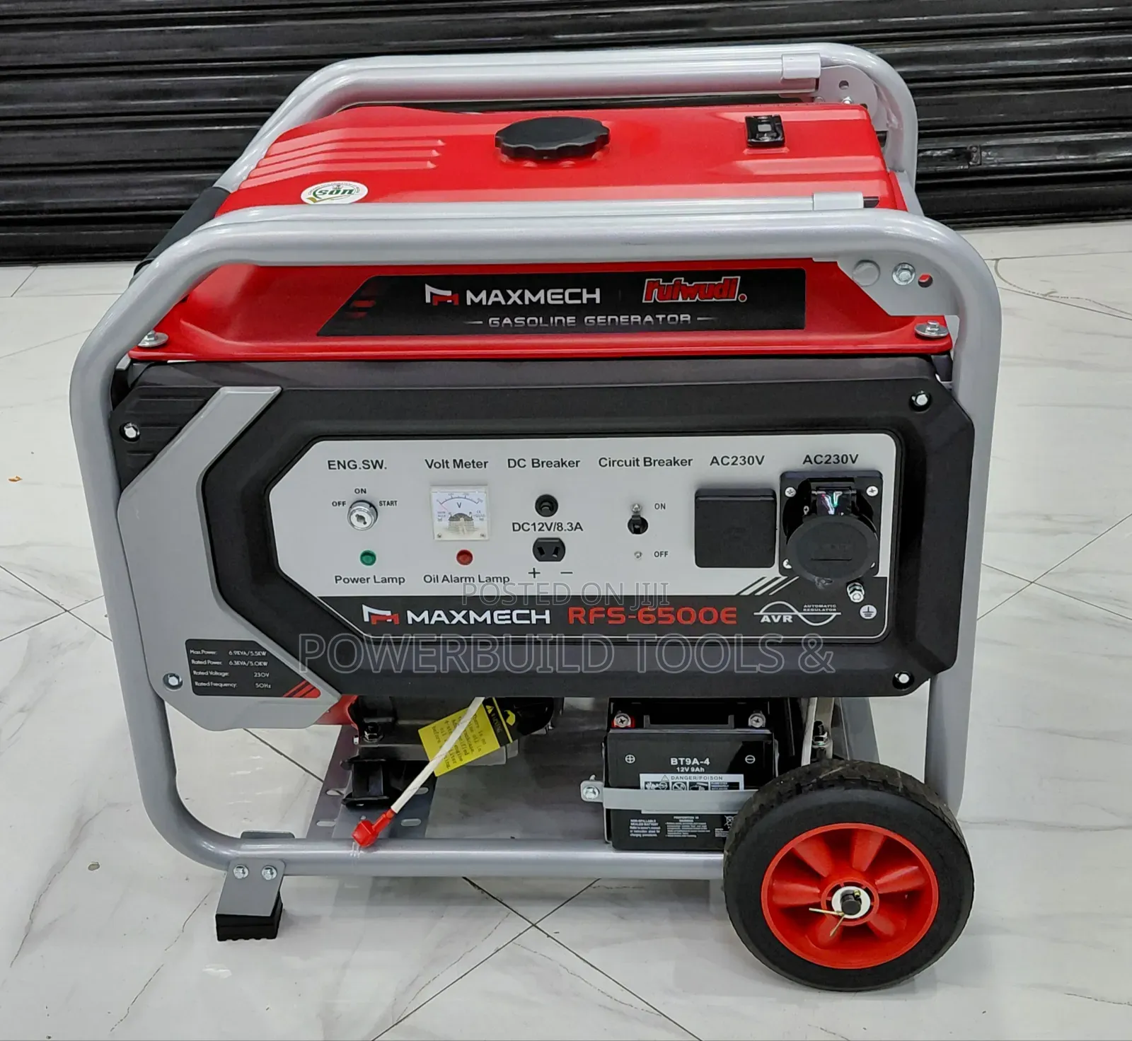 Maxmech 7kva Gasoline Generator Keystart