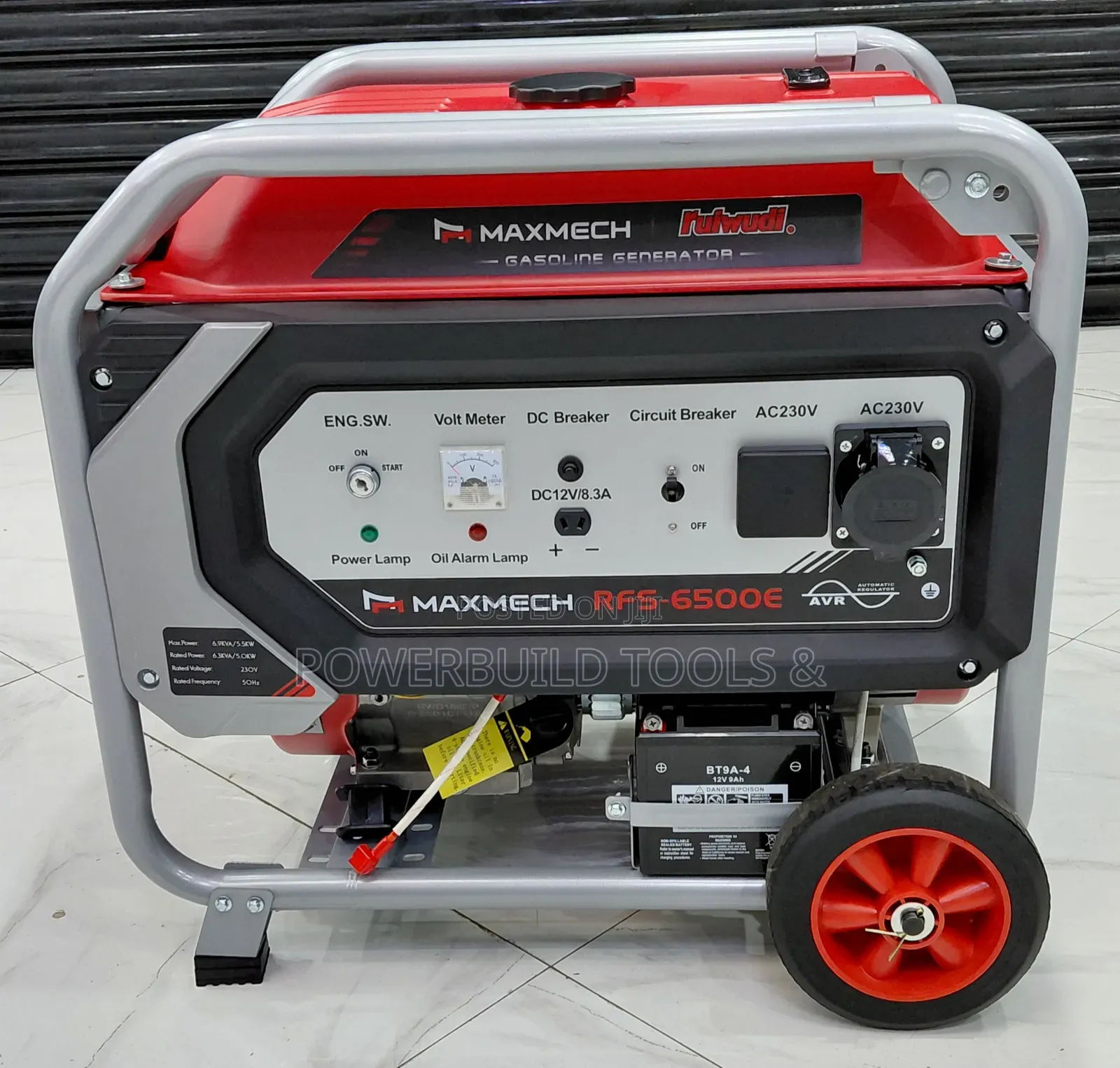 Maxmech 7kva Gasoline Generator Keystart