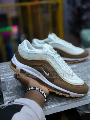 Nikee Airmax 97" White Gum" ,White Gum Sizes 37-45