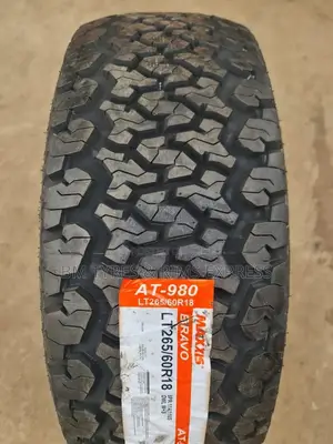 265 /60 R18 Maxxis( All Terrrain) At980. Thailand.