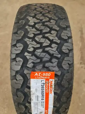265 /60 R18 Maxxis( All Terrrain) At980. Thailand.