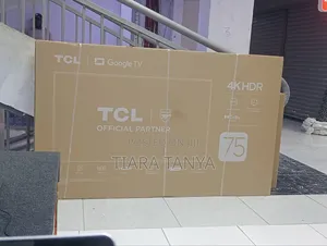 TCL 75" V6c Smart Uhd Google Frameless HDR Tv