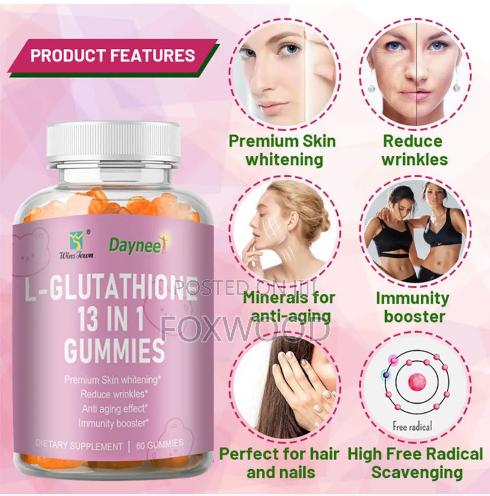 L-Glutathione 13 in 1 Gummies.