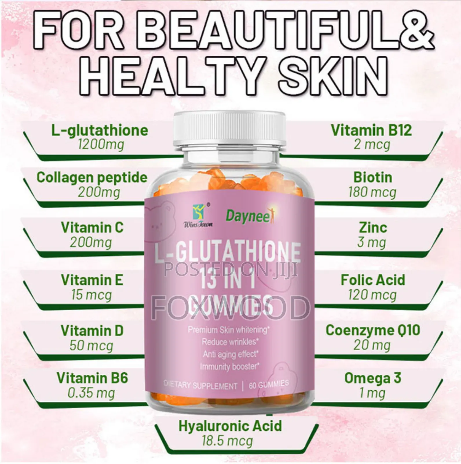 L-Glutathione 13 in 1 Gummies.