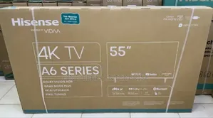 55" A6 Hisense Smart Tv 4k