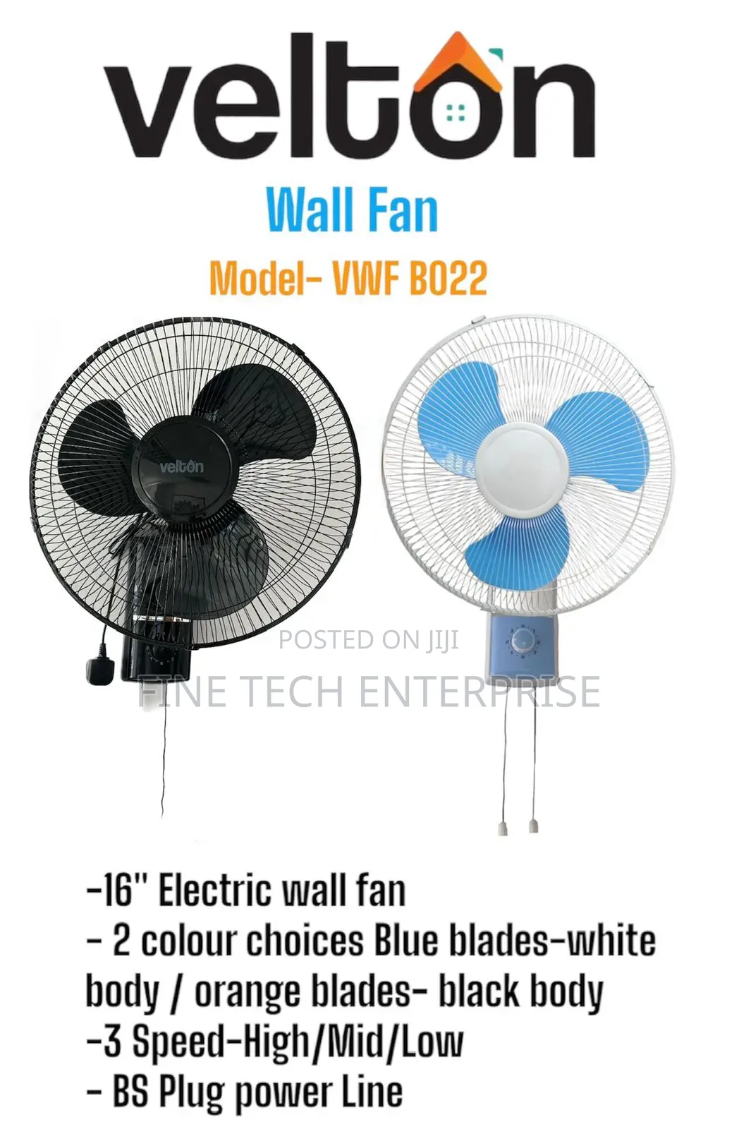 Velton Wall Fan