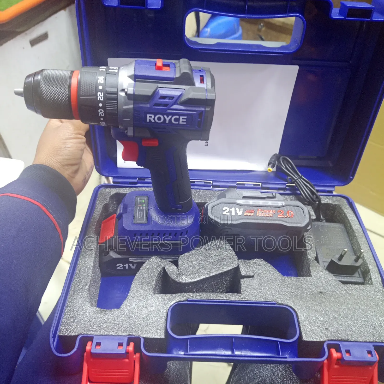 21v Royce Cordless Hammer Drill