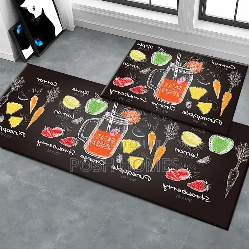 Anti Slip 3d 2 Piece Kitchen Mats