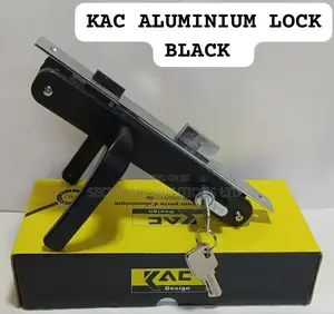 Kac Aluminium Lock in Black