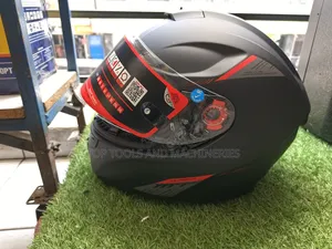 Hummer Solid Black Heavy Duty Motorcycle Helmet