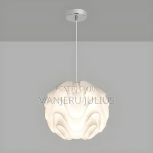 White Lightning Pendant Light