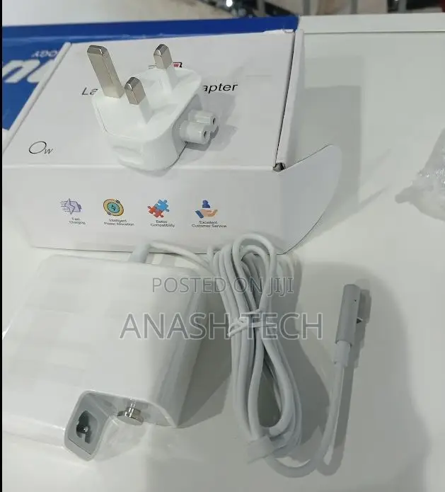 Genuine Quality 60wmagsafe 1 (L-Tip) Replacement Power Adapter Charger