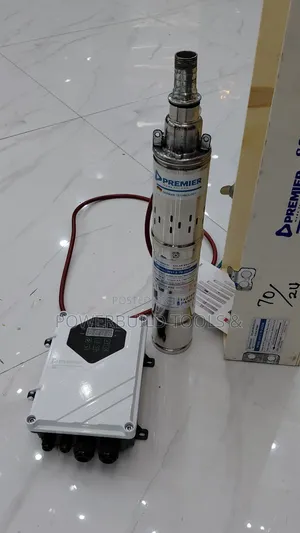 Premier Dc Solar Submersible Pump 140m Head 750w