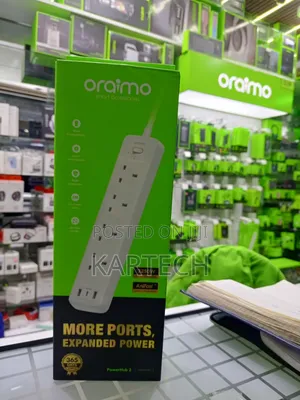 Oraimo Powerhub 2 Smart Fast Charging Extension Socket