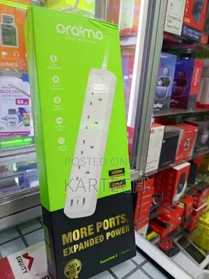 Oraimo Powerhub 2 High Security Power Extension Anifasttm Charging