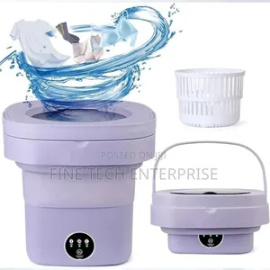 Electric Foldable Washing Machine. 7.5kg*
*(Green Purple Colour)