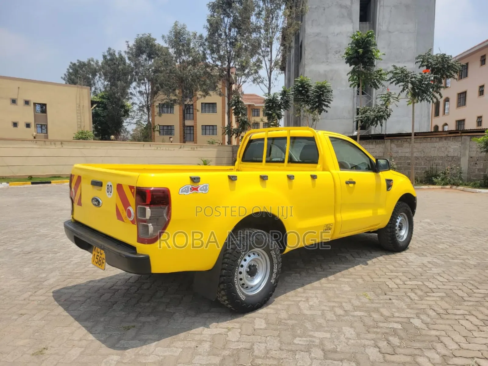 Ford Ranger Wildtrak 2014 Yellow