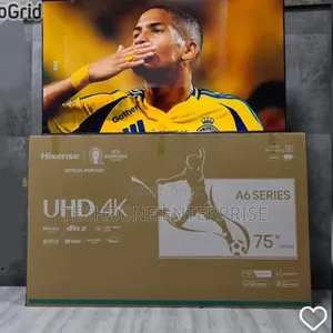 Hisense 75′′ A6n Uhd Smart Frameless Tv – 75a6n Voice Control 