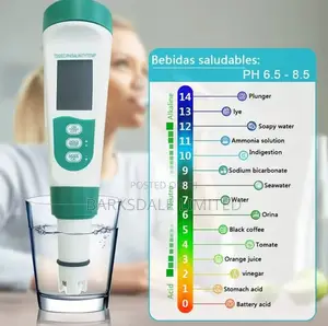 5-in-1 TDS Ec Ph Temperature Salinity Water Quality Tester