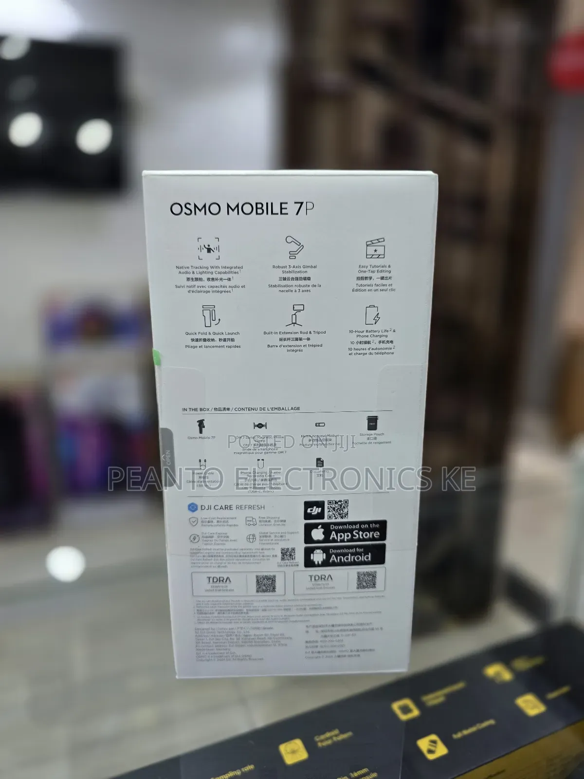 Dji Osmo Mobile 7p Gimbal Stabilizer for iPhone, Android