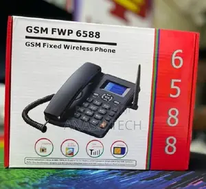 GSM FWP 6588 Fixed Wireless Phone - With Sim Card Slot, Caller Id