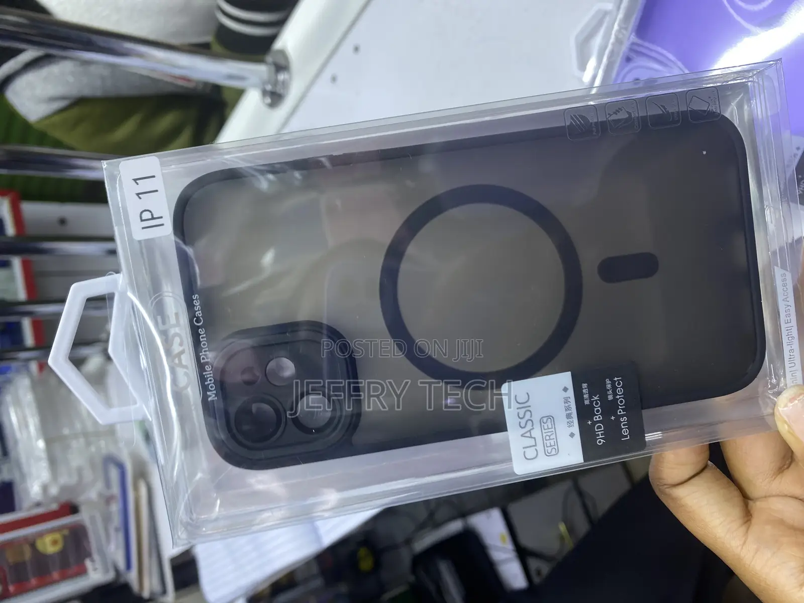 Hython Case for iPhone 11 Magnetic Translucent Matte Phone Case