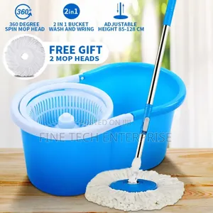 Blue Spin Mop