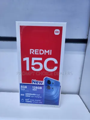 New Xiaomi Redmi 15C 4G 256 GB Red