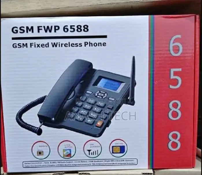 New Model Dual Sim GSM Landline/Desktop Phone