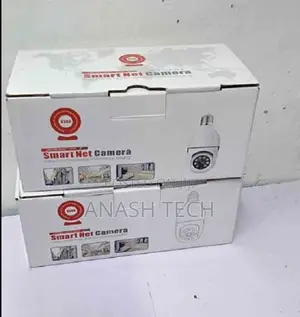 V380 Smart Dual Bulb Camera 360° Wireless CCTV With Night Vision