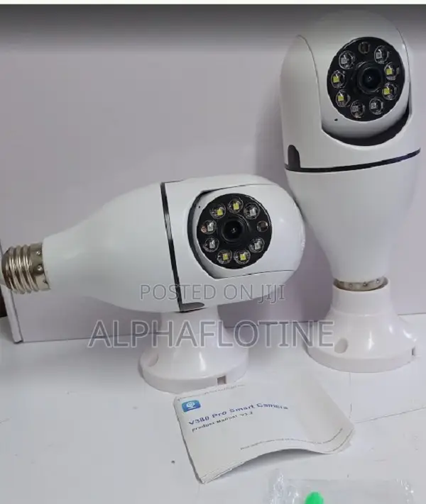 V380 Wifi Smart Net Bulb PTZ Camera