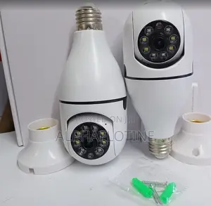 V380 Wifi Smart Net Bulb PTZ Camera-Night Vision