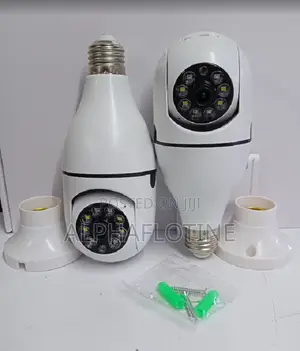 V380 Wifi Smart Net Bulb PTZ Camera-1080p Pan and Tilt PTZ