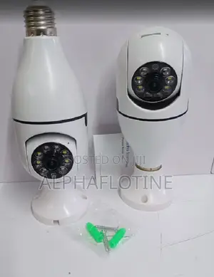 V380 Wireless CCTV Bulb PTZ Camera