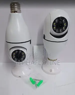 V380 Wireless CCTV Bulb PTZ Camera(Single Lens) Surveillace Camera
