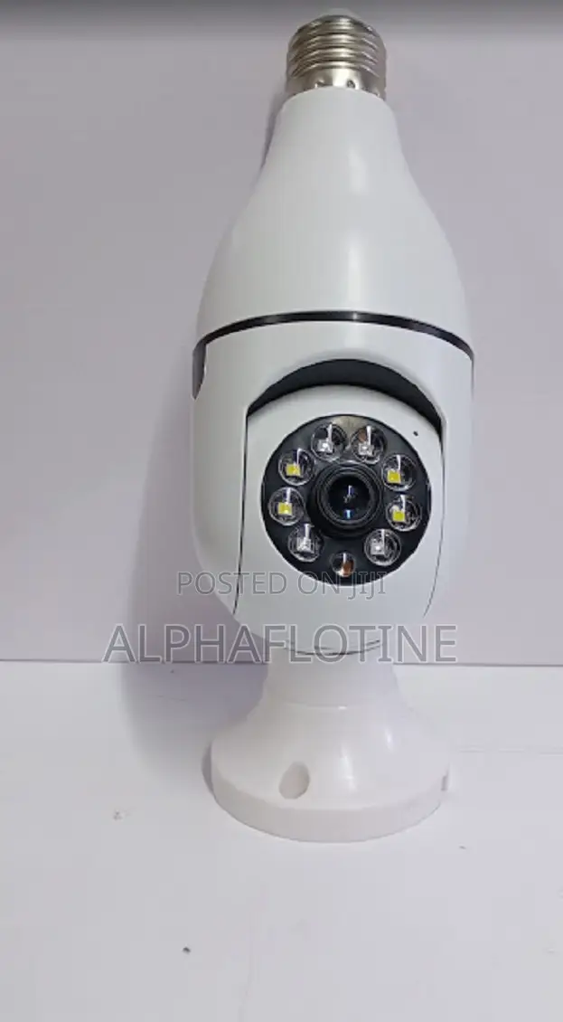 Single Lensed V380 Pro Bulb Light Camera Wifi Bulb Camera