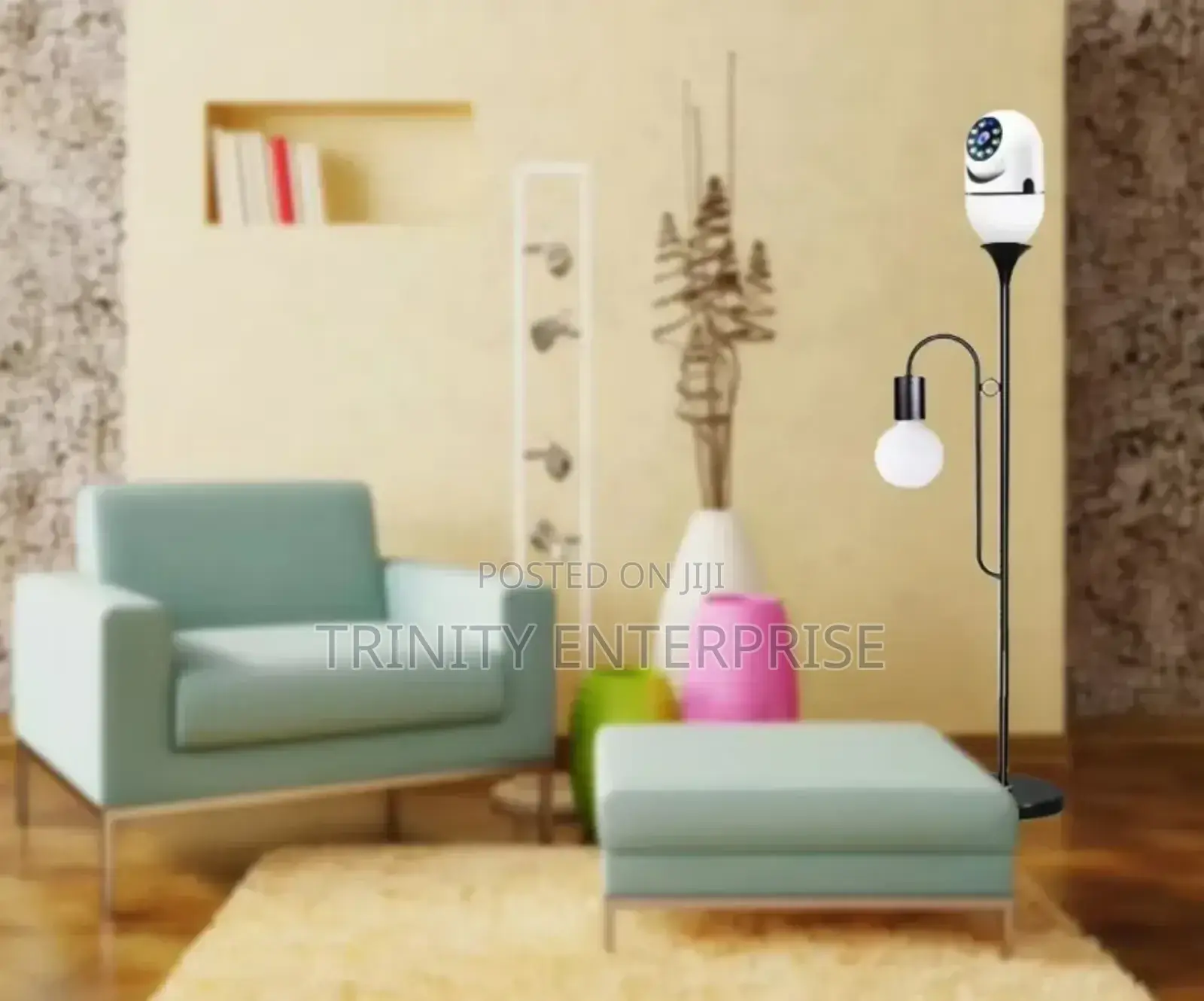 1080p CCTV Camera 360° Panoramic Bulb CCTV Wifi Ip PTZ