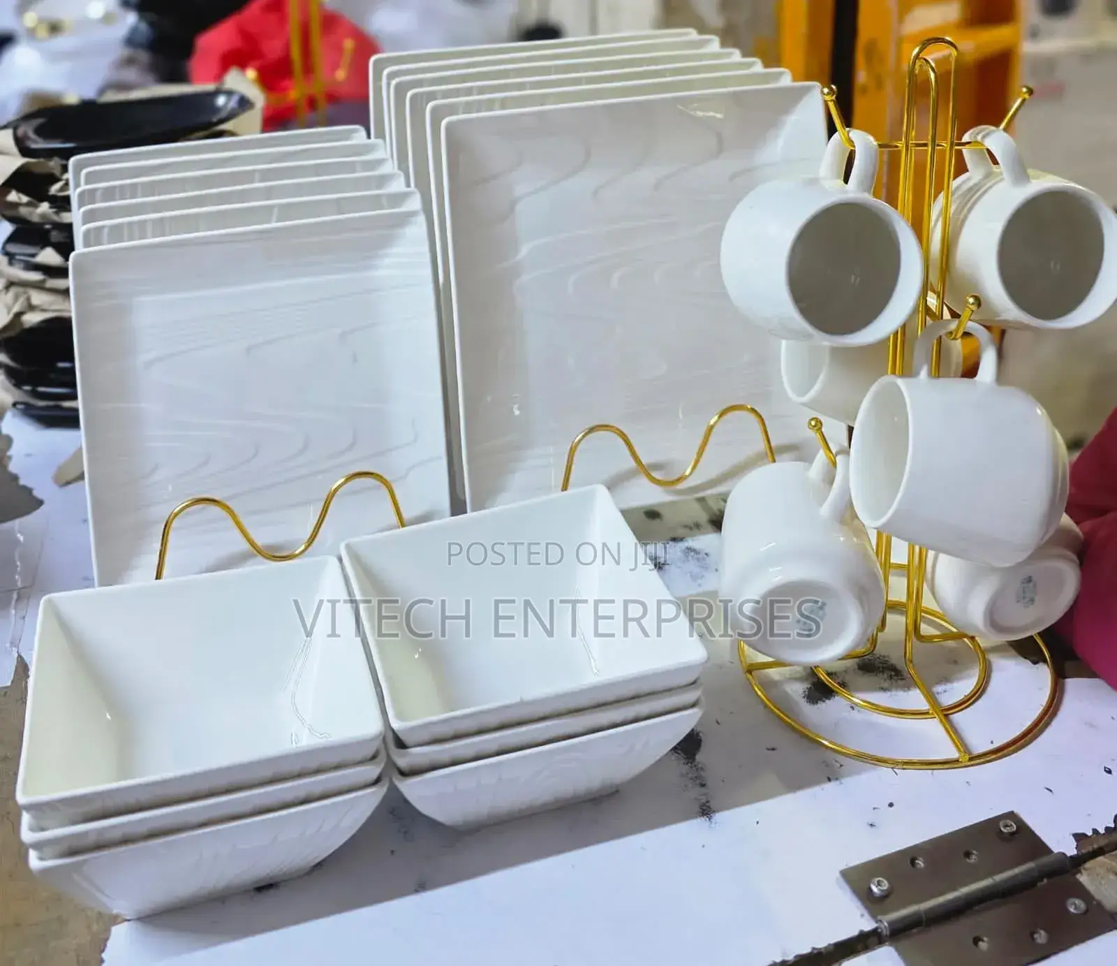 Square Dinner Set 24 PCS