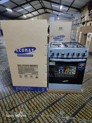 Ecomax 3gas+1hotplate 60*60 Standing Cooker