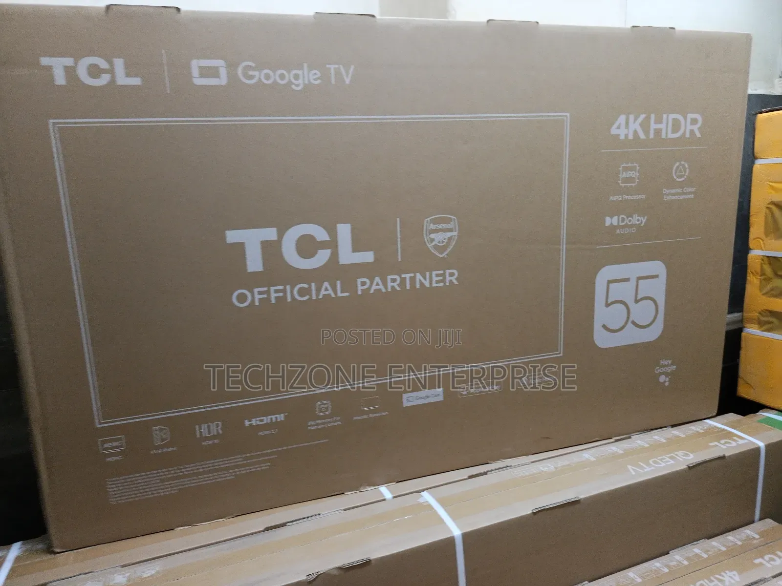 TCL 55 Inch Uhd Android Flameless Google Tv 