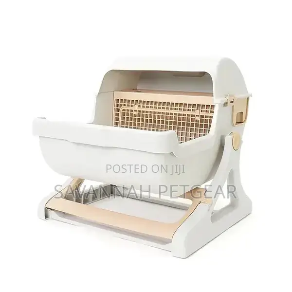 Sifting Semi-Automatic Large Cat Litter Box