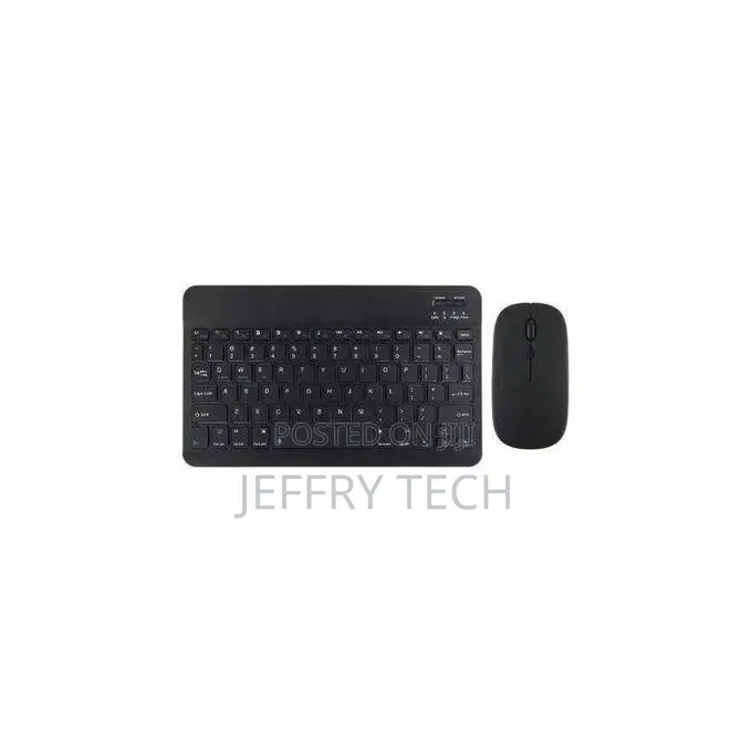 Bluetooth Keyboard and Mouse Kit - Black