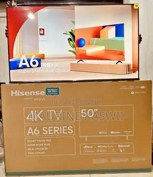 Hisense 50 Inch Smart Uhd Vida(2025 Offer