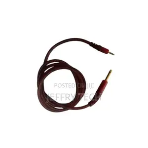 Quarter 6.5mm Mono to 3.5mm Stereo Jack Audio Sound Cable, 1.5 Metres