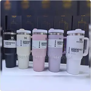 Beautiful Stanley Cup -Baby Pink Black Hot Pink