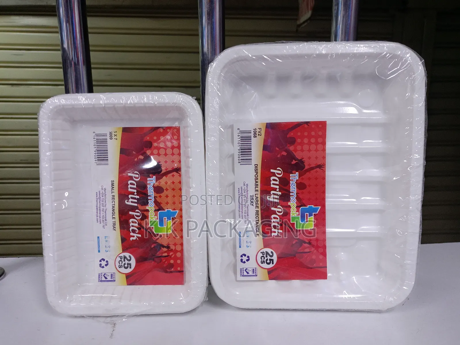 Size Small Packaging Trays
