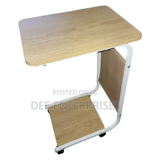 2 Layer Trolley With Matching Insert Pocket Side Stool/Table