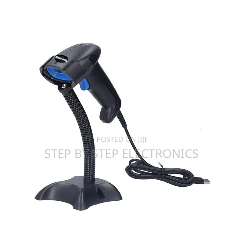 Automatic 1d/2d Usb Pos Laser Barcode Scanner Reader With Stand