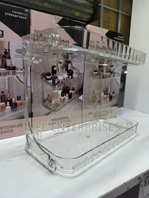 Double Layer Vanity Stand